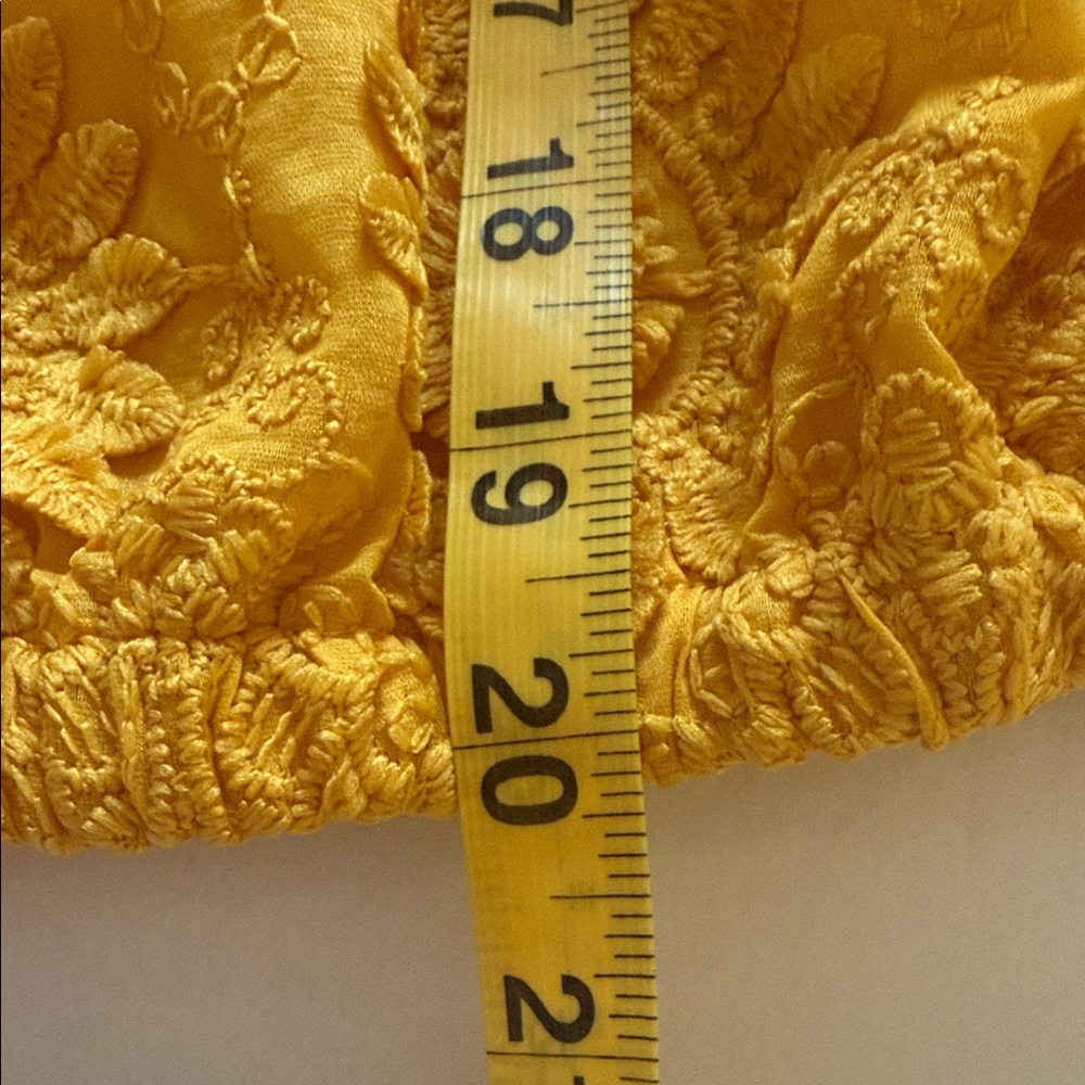 Golden Sunflower Embroidered Blouse - Picture 4 of 9